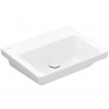 Villeroy & Boch Subway 3.0 - Umývadlo, 55x44 cm, bez prepadu, bez otvoru na batériu, CeramicPlus, Stone White 4A7058RW