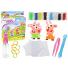 Lean Toys Magické vodné korálky – Prasiatka