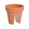 Prosperplast na zábradlie Lofly Railing terakota 24,5 cm 24,5 cm