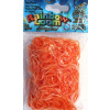 Rainbow Loom Original - gumičky - 600ks -perleť neón oranžovožlté
