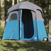 zahrada-XL Sprchový stan 2 osoby modrý vodeodolný 4009534