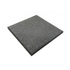 SK Neprofilovaná gumená dlažba Universal 500x500x23mm čierna m²
