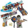ZESTAW 2X PISTOLET NA GÉLOVÉ GULIČKY 7-8 mm + KOTÚČ PANVICA + DARČEK GULIČKY