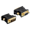 Delock 65016 DVI / VGA adaptér [1x DVI zástrčka 24+5-pólová - 1x VGA zásuvka]; 65016