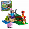 LEGO Minecraft 21177 Prepadnutie Creeperom