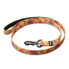 Julius-K9 MoreColor Leash Crazy 120cm - páskové vodítko pre psov, vzor Crazy