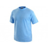 CXS CXS Tričko DANIEL, krátký rukáv, nebesky modré - 2XL Modrá, 2XL