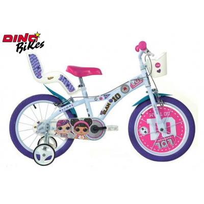 Dino Bikes Dětské kolo 14" LOL 2020