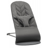 BABYBJÖRN Lehátko Bliss Anthracite Petal Woven, tmavo sivá konštrukcia