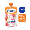 Sunar Smootík malina, jogurt, ovos - 12 x 120 g