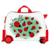 JOUMMABAGS Detský kufrík na kolieskach MOVOM Lienky MAXI ABS plast, 50x38x20 cm, objem 34 l