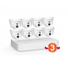 Kamerový systém Tenda K8P-4CR Video PoE Security Kit 4MP, 8-kanálový 4MP PoE NVR + 8 ks 4MP PoE vonkajších kamier s I (K8P-4CR)