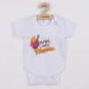 NEW BABY Body s potlačou New Baby MY FIRST SWEET Summer ružové - 74