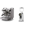 Rocket Espresso Mozzafiato FAST V + Eureka Helios 75, grey