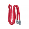 Ťažné lano s okami KERBL 37707 10m/40mm/35 000 kg, červené