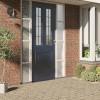 Okenná fólia matná 3D dúhový vzor 60x500 cm PVC-ForU-155853