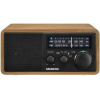 Sangean Genuine 110 Plus WR11BT prenosné retro stolové rádio na drevo s funkciou Modrátooth a nabíjaním cez USB