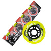 Tempish Radical Color 4x24mm set 80mm, zelená, 85A
