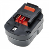 batéria pre náradie Black & Decker A12, A12-XJ, A12EX, A1712 - 3000mAh, 12V, NiM
