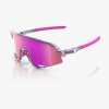 100 percent 100% SLENDALE - Polished Translucent Grey - Purple Multilayer Mirror Lens Športové cyklistické okuliare