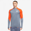 Nike Milan Strike Third Men's Nike Dri-FIT Soccer Knit Drill Top Grey/Orange S