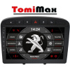 TomiMax Peugeot 308/408 Android 14 autorádio s WIFI, GPS, USB, BT HW výbava: QLED 8 Core 8GB+128GB HIGH - iba displej A,C