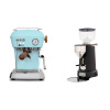 Ascaso Dream PID, Kid Blue + ECM V-Titan 64, anthracite