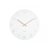 Designové nástěnné hodiny 5788WH Karlsson 30cm