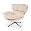 Halmar Otočné čalúnené kreslo ROGER béžové