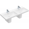 Villeroy & Boch Avento umývadlo 120x47 cm obdĺžnik klasické umývadlo-umývadlo na nábytok-dvojité biela 4A23CK01