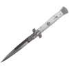 Nôž - Spring knife Frank Beltrame 23 / 36B Bayonet Pearl (Nôž - Spring knife Frank Beltrame 23 / 36B Bayonet Pearl)
