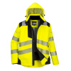 Portwest PW382 PW3 Dámska zimná bunda žltá/čierna XS