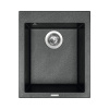 Granitový drez Sinks Cube 410 Metalblack