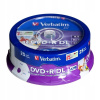 Verbatim DVD+R 8,5GB 8x, 25ks