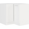 EKO WHITE dolná rohová skrinka 89x89 ND 1F BB