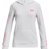Mikina s kapucňou Under Armour Rival Terry Hoodie-GRY 1361197-014 Veľkosť YSM