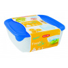 CURVER Sada dóz na potraviny FRESH & GO 2,9L+1,7L+0,8L+0,25L | transparentná / modrá