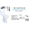 Geberit IDOL WC-kombi 3/6l spodný odpad SET+odpad.manžeta+sedadlo+montáž.sada 19024 GEB 19024000SET