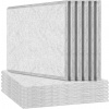 AKUSTICKÉ PANELY SVETLÉ 40x30x9mm 12 KUSOV HRUBÉ SVETLÉ