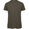 B&C | Inspire T /men, Pánske tričko Medium Fit z bio bavlny, hnedá khaki, XXL