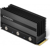 AXAGON CLR-M2XL, hliníkový pasivní chladič pro oboustranný M.2 SSD disk, výška 36 mm