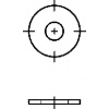 Podložka DIN 9021 M16 /17,0x50x3 OBC - balenie 100 ks