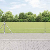 zahrada-XL Plot s stĺpmi Strieborná 0.5 x 10 m Oceľ 3352272