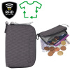 Peňaženka Lifeventure RFiD Coin Wallet, Recycled, Grey