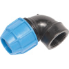 LUX-TOOLS Classic PE koleno 90° 32 mm s vnútorným závitom 38,9 mm (1 1/4