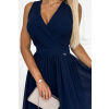 Dámske šaty 362-7 Jusine - NUMOCO tmavě modrá XL