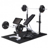Gorilla Sports Sada tréningovej lavice + závažia, 75 kg