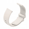 Pásik Náramok Silikón Béžový Ring univerzálny 20 mm