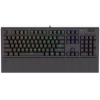 Endorfy herní klávesnice Omnis Kaihl BL RGB / USB / blue switch / drátová /mechanická/US layout/černá RGB EY5A028