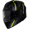 iXS Integrálna prilba iXS iXS 217 2.0 X14092 čierna matná-žltá fluo XS